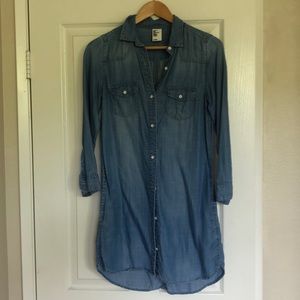 H&M Denim Shirtdress